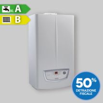 Chaudière À Condensation Instantanée 22,6 Kw A Avec Thermostat Smart Hi-tech Sans Fil Bluetooth 44x24h79 Cm Mythos Hp