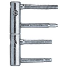 Sfs - Türband 3-dim 2-tlg. Bolzen 65 Bzw.55 Mm, Tragkraft 80kg,ø 20 Mm,verzinkt Silber