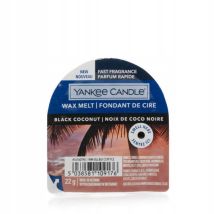 Bougie Yankee Candle À La Cire De Noix De Coco Noire 22 G