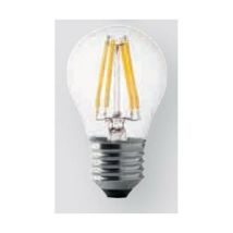 Lampadina 4w Wire Led Sfera Piccola Trasparente Old Style Attacco Grande E27 Luce Calda 3000k
