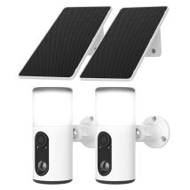 Anran Solare Außenüberwachungskamera 2k 3mp Mit Farbnachtsicht, Menschliche Erkennung Und Alarm, Kompatibel Mit Alexa, Wifi 2.4ghz, Anran F2m3 - 2 