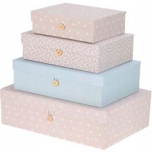 Home-styling-collection Caja Colorida Diseño Único Papel