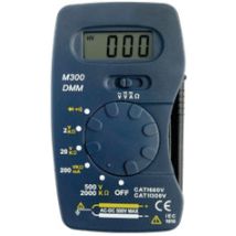 Multimetro Digitale Tascabile 500v Ac/dc 200macc M300