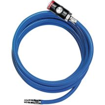 Riegler&co.kg - Tubo Ad Aria Compressa In Pvc Con Accoppiamento Di Sicurezza E Connettore 6,3x2,35 -10m