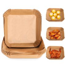 Papier Jetable Pour Friteuse À Air 20x20 Cm Paquet De 100