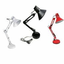 TD-101 Einstellbare Schönheitlampe – Tischlampe mit E27 Fassung – Klappbar und verstellbar – 60W, 230V – Höhe ca. 48cm