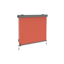 Canopée Store Vertical Enrouleur Extérieur Paravent Pare-soleil Brise-vue Jardin Et Balcon 1.4x2.5m Corail