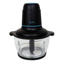 Picadora eléctrica JATA – 400W – 1,5L – 4 cuchillas de acero inoxidable – 2 velocidades – Base antideslizante