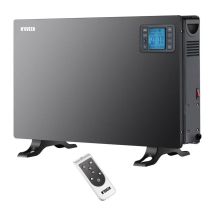 Modern Ch7100 Smart Konvektorheizung Mit 2000 Watt Lcd-display, 24-stunden-timer, 3 Wärmeeinstellungen, Fernbedienung Inklusive - Noveen