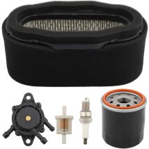 Compatible Con El Kit De Ajuste Del Filtro De Aire 11013-7024 M150949 Para Tractores Cortacésped Kawasaki Fh721v De 4 Tiempos Gt245 Gx335. Reemplaza 