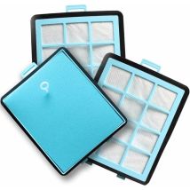Alwaysh Set Of 3 Suction Filters For Philips Powerpro Fc8760 Fc8761 Fc8764 Fc8766 Fc8767 Fc8769 Or 432200533151 Vacuum Cleaner