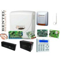 Bentel Security Kit Absoluta Plus 48 + Box + Sirena + Ip + Gsm + Tastiera + Alim.2.6a + Batterie - Abs-48-z