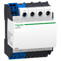 Distribution Block, Linergy Dx, 4p, 63a, 4 Modules, 24 Holes, Quick Connection Top - Lvs04040