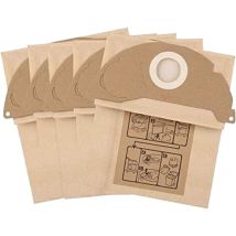 10/5 Stück Staubfilterpapierbeutel Für Karcher Wd2 Wd2250 A2004 A2054 Mv2 Roboter-staubsaugerbeutelteile Für Kärcher 6.904-322.0 (color :5pcs)