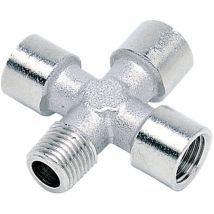Raccordo A Croce 60253 Filettatura Interna 3/8 Filetto Esterno: 3/8 1 Pz. - Ich