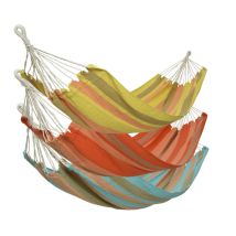 Hamaca Multicolor De Poliéster Y Algodón Para Exterior