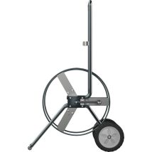 Carrello tubo GRANIT in acciaio zincato – 40 m – Raccordo girevole incluso – Alba