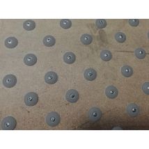 Waccess Wattelez 200 Edelstahlschrauben + Schablone Grau - 630073g