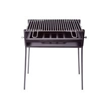 Barbacoa de leña rectangular 60x40 cm – Diseño clásico y funcional – Superficie de cocción amplia – Fácil de limpiar