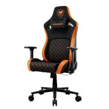 Cougar Defensor F Gaming-stuhl Schwarz Und Orange Komfortabel