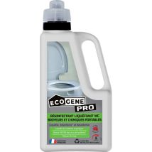 Desinfectante Licuante Macerador De Wc Y Producto Químico Portátil 1l Ecogene