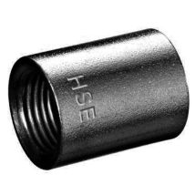 Hermann Schmidt Temperguss 16 Muffe 44160040 Dn 40, 1 1/2", Schwarz