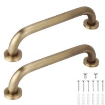 2 Stück Vintage Haltegriffe Für Senioren 50cm Sicherheitsgriff Für Dusche Badewanne Bronze