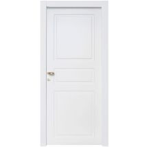 Ferramenta1 – Tür Mod. Bugna – Weiß – 210 x 70 cm – Massivholz