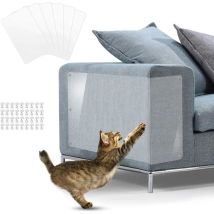 (transparenter) Möbelschutz – Nicht Spezifiziert – 6er-pack – Klare Vinylfolie – 40 X 30 Cm – Kratzfest Für Katzen