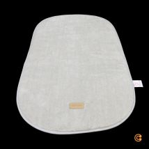 [neuwertig] B-ware Nattou Topper Einlegekissen Auflage Frottee Softy Wickelauflage Unterlage Taupe
