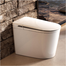 Toilettes Intelligentes Meje Sans Réservoir Avec Bidet Intégré, Siège Chauffant, Pulvérisation D’eau Chaude Et Séchage, Chasse Automatique, Commande 