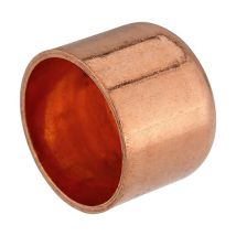 Kupfer-löt-kappe - 15 Mm - Mit Dvgw-zulassung