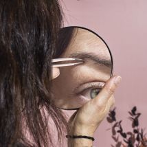 Miroir Grossissant - Cosmetic Club - X30 - Avec Ventouse - Noir
