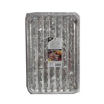 Plateau Grill Aluminium Papstar Jetable 34x23 Cm 5 Pièces