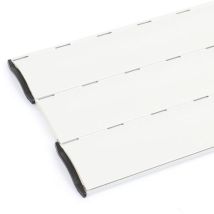 Embout de lame volet roulant aluminium 42 mm – Plastique résistant – Réduit le bruit – Compatible lames 42 mm – EVR