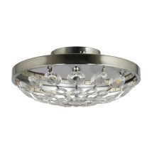 Elegante Led-deckenleuchte Mit Funkelnden Acrylanhängern, Led 13w/590 Lumen