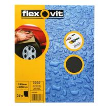 Flexovit - Waterproof Sanding Sheets 230 X 280mm 1000g (25) Flv58246