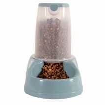 Dispensador De Croquetas Antideslizante Gris - Zolux 3,5 Kg