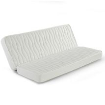 Marckonfort - Matratze Clic Clac 140x200 Cm Für Schlafsofa, 13 Cm Hoch, Stretch-stoff Mit Sicherheitsumrandung