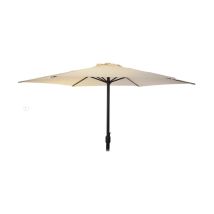 Ombrellone Ø300cm Altezza Massima 3m Colore: Grigio Chiaro
