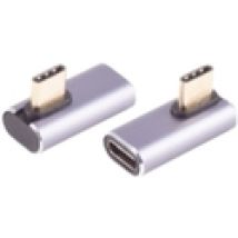 Adaptador Usb Shiverpeaks Bs14-05036 Ángulo 90 Grados Doble Usb C