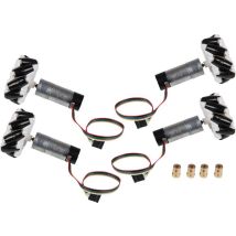 Kit De Ruedas Omni Joy-it Radsatz Para Proyectos De Robótica