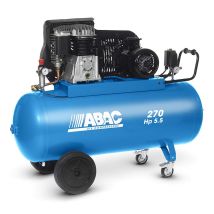 Abac Pro B5900b 270ct5,5kompressor 270l Dreiphasenmotor 5,5hp Mit Bistadio Riemenantrieb