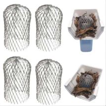 Crépine De Gouttière En Aluminium 15 Cm Ajustable – Protection Contre Débris – Installation Facile Pour Fossés Et Égouts