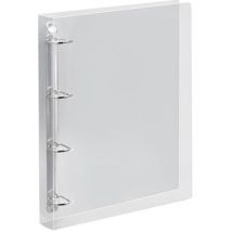 Ringbuch Crystal Din A4 Polypropylen Transparent