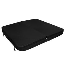 Monster Shop – 2.1m Hot Tub Spa Cover – Black Leather Finish – Premium EPS Foam Insulation – 18.7kg