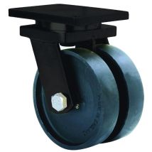 Ruedas Alex – Rueda giratoria de acero fundido – Capacidad de carga 2000 kg – Diámetro 200 mm – Ancho de banda 45x2 mm