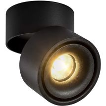 Spot Led En Saillie 7w, Spot De Plafond Orientable À 360 °, Cuisine, Salon, Éclairage De Magasin, Blanc Chaud (noir 3000k)