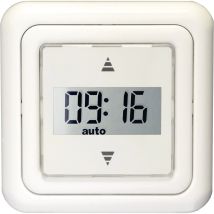 Kaiser Nienhaus – Rollladentimer 320060 – 230 V~, 250 V~ AC, 1250 W, IP20, 80x80x60 mm – Tages- und Wochenprogramm mit Zufallsfunktion