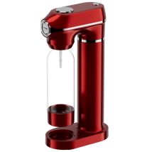 Máquina De Agua Con Gas Roja + 2 Botellas - Aquabella Rouge - Naturamix -
